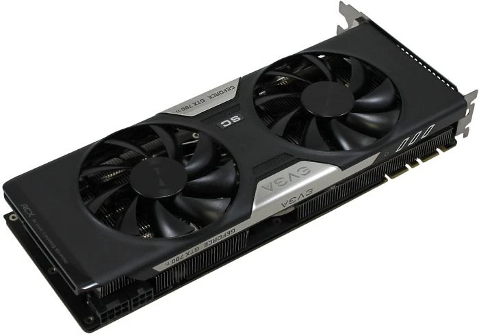EVGA GeForce GTX 780 Ti Superclocked ACX Cooler, 3GB GDDR5, 2x DVI, HDMI, DP