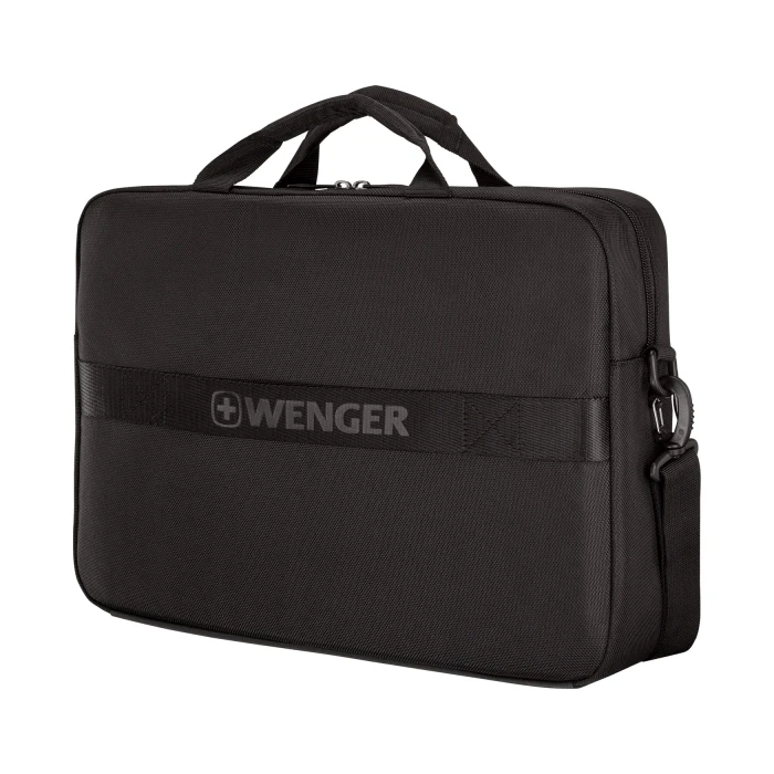 Wenger XE Compact Brief 16" Laptop-Aktentasche, schwarz