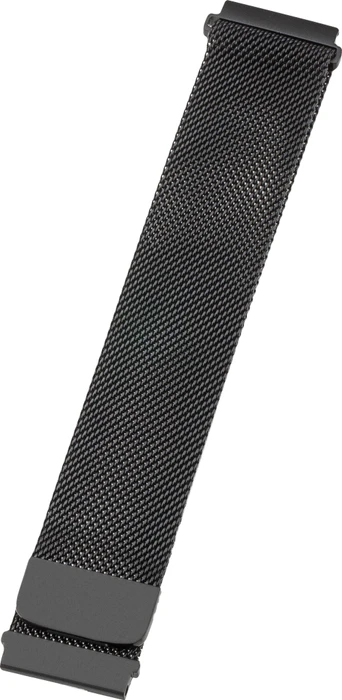 Peter Jäckel Armband 22mm Milanaise schwarz