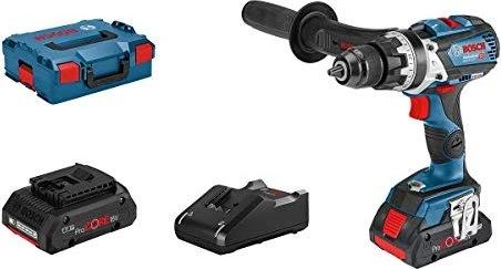 Bosch Professional GSB 18V-110 C Akku-Schlagbohrschrauber inkl. L-Boxx + 2 Akkus 4.0Ah