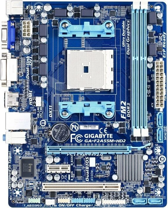 GIGABYTE GA-F2A55M-HD2 (Rev. 1.0) (AMD FM2)