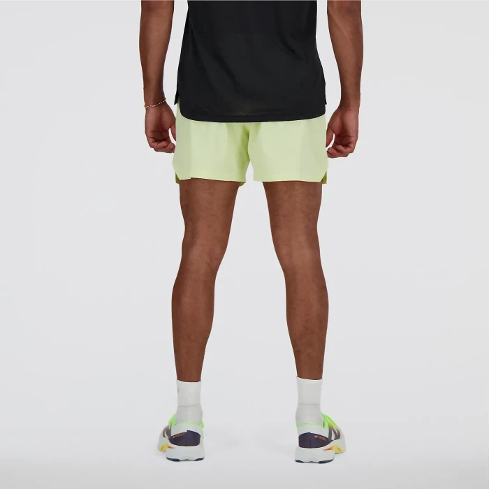 New Balance RC 5" Laufhose kurz limelight (Herren)