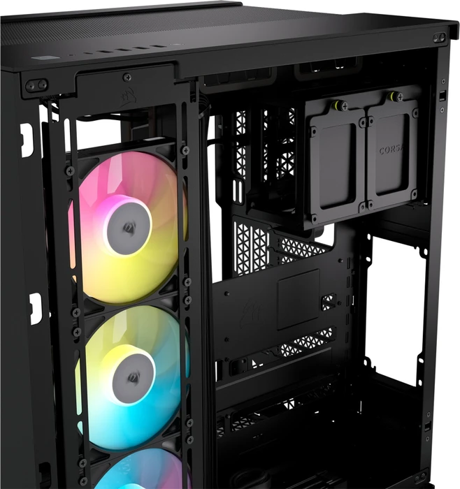 Corsair 6500X RGB iCUE LINK, schwarz, Glasfenster
