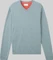 Tom Tailor Strickpullover mit V-Ausschnitt aus Baumwolle Strickpullover blau (Herren) Vorschaubild
