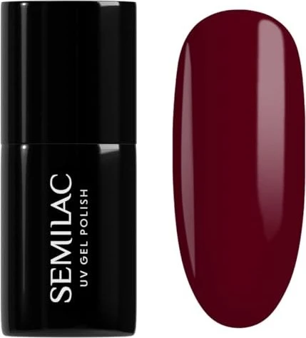 Semilac UV Nagellack Hybrid 404 black beans muffin, 7ml
