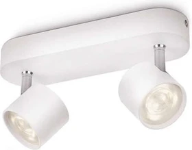 Philips myLiving Spot Star 2-flammig weiß