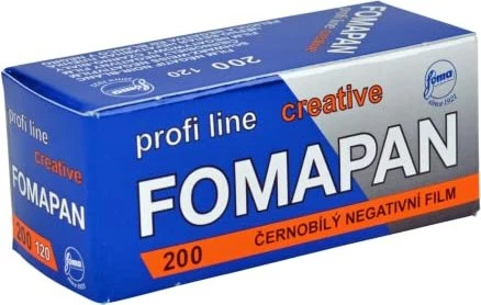 Foma Fomapan 200 Creative 120 ISO 200/24° SW-Negativfilm