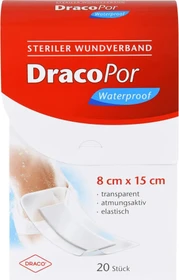 Dr. Ausbüttel DracoPor Waterproof Wundverband Duschpflaster,  8 x 15cm,    20 Stück