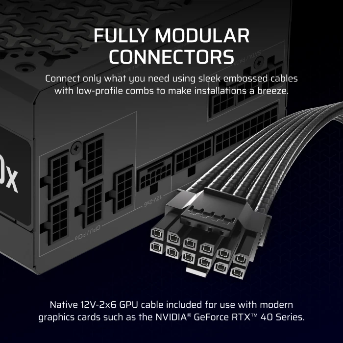Corsair RMx Series 2024 RM850x 850W, ATX 3.1, UK-Version