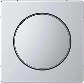 Merten System Design Zentralplatte, edelstahl