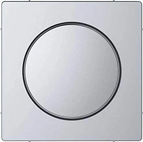 Merten System Design Zentralplatte, edelstahl