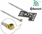 DeLOCK WLAN 802.11 b/g/n, Klebemontage Antenne, 2.4GHz, 2dBi, MHF, omnidirektional Vorschaubild