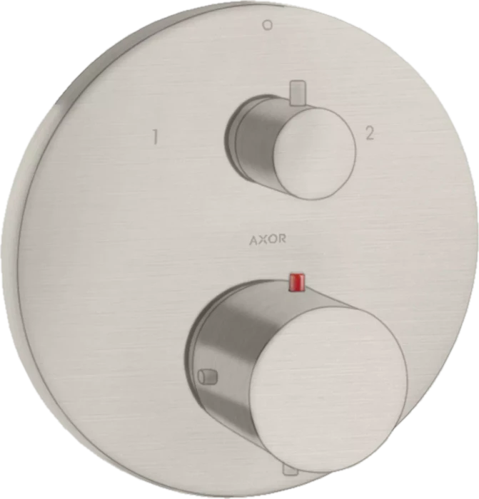 Hansgrohe Axor Starck Thermostat Unterputz mit Ab- und Umstellventil edelstahloptik