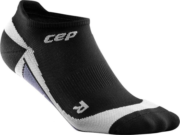 CEP No Show Laufsocken schwarz/grau (Damen)