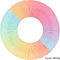 Polymaker Panchroma PLA Gradient Satin, Rainbow, Spule, 1.75mm, 1.00kg Vorschaubild