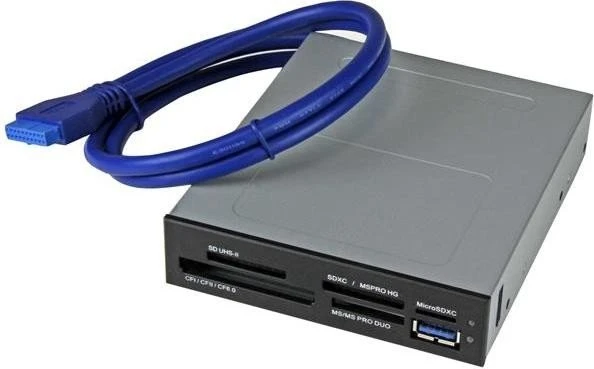 StarTech Multi-Slot-Cardreader, USB 3.0 19-Pin Stecksockel [Stecker]