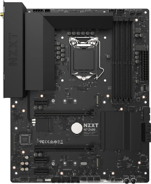 NZXT N7 Z490 White (Intel 1200)