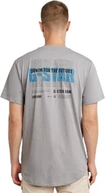 G-Star Lash Back Graphic T-Shirt kurzarm grey alloy (Herren)