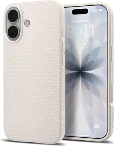 Spigen Liquid Air für Apple iPhone 17 natural titanium