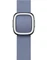 Apple Feingewebe Armband mit moderner Schließe Medium für Apple Watch 41mm lavendelblau Vorschaubild