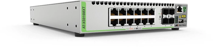 Allied Telesis CentreCOM XS900MX Desktop 10G Managed Switch, 12x RJ-45, 4x SFP+