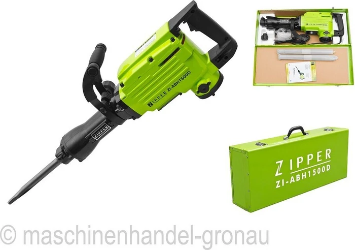Zipper ZI-ABH1500D Elektro-Abbruchhammer inkl. Koffer