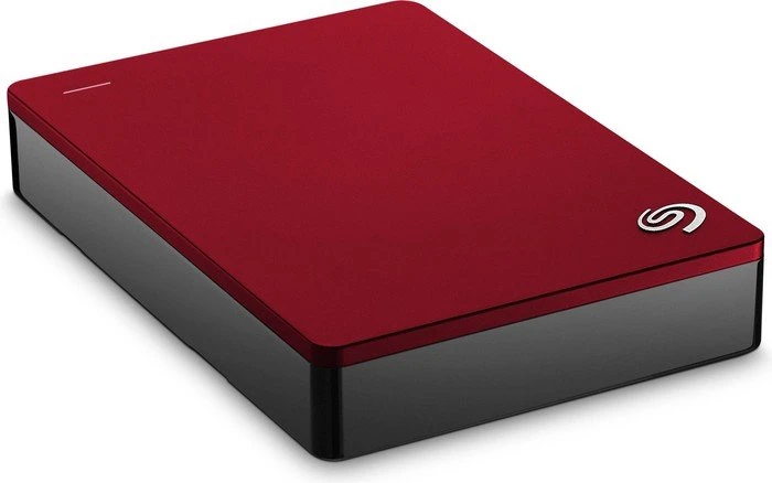 Seagate Backup Plus Portable, rot, 4TB, USB 3.0 Micro-B