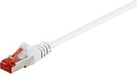 goobay Patchkabel, Cat6, S/FTP, RJ-45/RJ-45, 30m, weiß