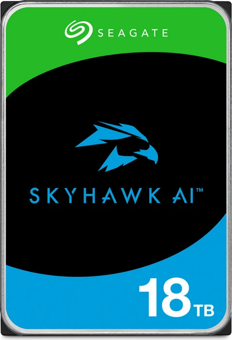 Seagate SkyHawk AI 18TB, 24/7, 512e / 3.5" / SATA 6Gb/s