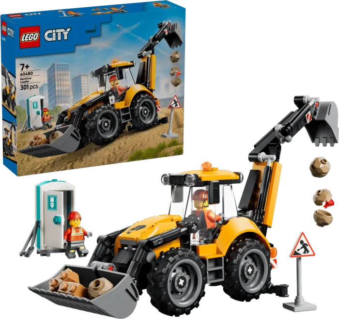 LEGO City - Gelber Baggerlader