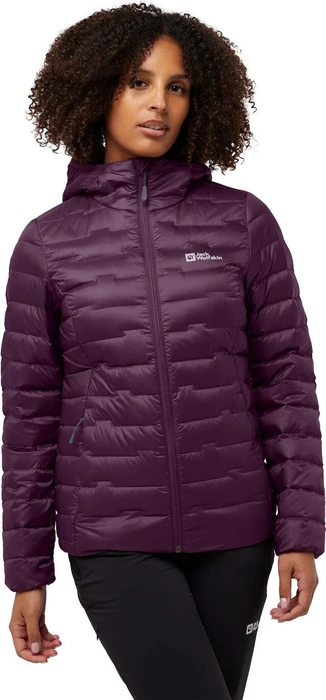 Jack Wolfskin Passamani Down Hoody Funktionsjacke midnight plum (Damen)