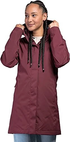 Tatonka Kjell Hooded Funktionsmantel darkest red (Damen)