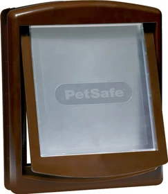 PetSafe 2-Wege-Staywell Haustiertür Original, klein, braun