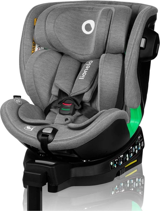Lionelo Harmony i-Size grey concrete bamboo