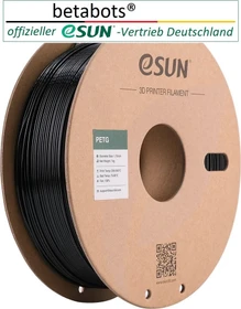 eSUN PETG, schwarz, Spule, 1.75mm, 1.00kg