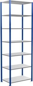 Schulte Lagertechnik Multiplus 150 Schwerlastregal 100x300x60cm verzinkt
