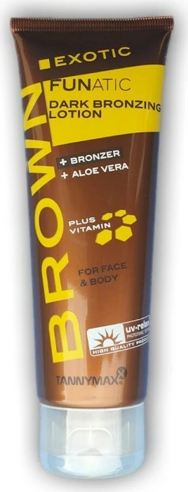 TannyMaxx Brown Exotic Funatic Dark Bronzing Lotion, 125ml
