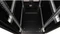 Roline / Secomp Pro Serie 19" Serverschrank 42HE, montiert, Gitternetztür, IP20, RAL 9005, 1000mm tief Vorschaubild