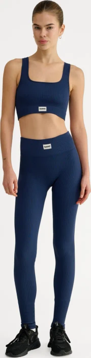 hummel Pulse Rib Sport-BH dress blue (Damen)