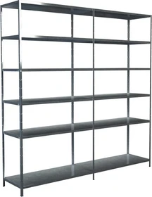 Schulte Lagertechnik PowerMAX Schwerlastregal 220x230x50cm verzinkt