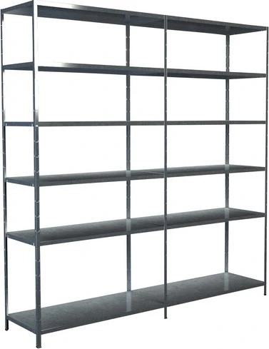 Schulte Lagertechnik PowerMAX Schwerlastregal 220x230x50cm verzinkt