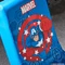 X Rocker Marvel Hero Video Rocker Gaming Bodensessel für Kinder/Jugendliche, Captain America blau Vorschaubild