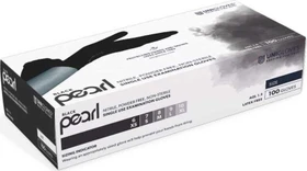 Unigloves Black Pearl Einweghandschuhe M, 100 Stück