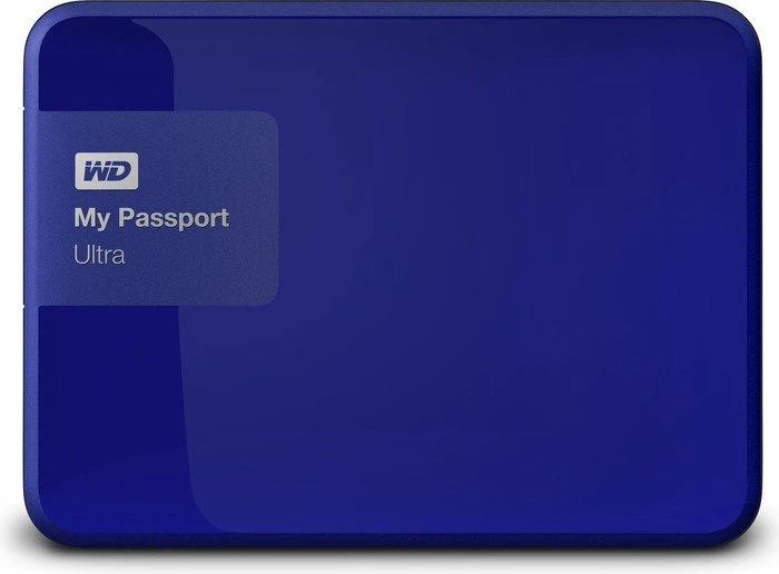 Western Digital WD My Passport Ultra Metal Edition blau 3TB, USB 3.0 Micro-B