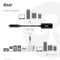Club 3D USB-C 3.1 Kabel, aktiv, 10Gb/s, USB-C 3.1 Stecker auf USB-A 3.1 Buchse, 5m Vorschaubild