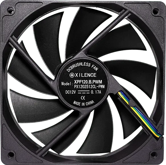 Xilence XF142, schwarz, 120mm