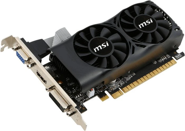MSI GeForce GTX 750 Ti, N750Ti-2GD5TLP, 2GB GDDR5, VGA, DVI, HDMI