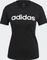 adidas Loungewear Essentials Slim Logo T-Shirt kurzarm schwarz/weiß (Damen) Vorschaubild