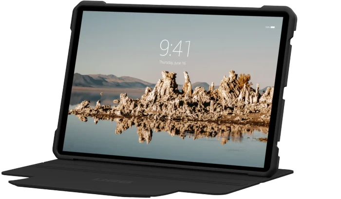UAG Metropolis SE Series Schutzhülle für Samsung Galaxy Tab S9+ / S9 FE+ / S10+, schwarz