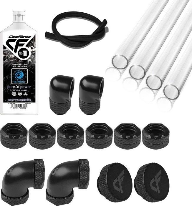 Nanoxia PETG Starter Pack S 16/13mm Pure & Power
